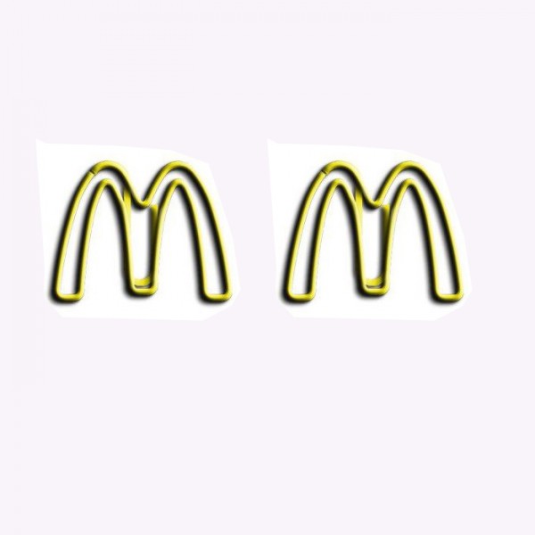 Logo Paper Clips | MacDonald M Paper Clips | Promotional Gifts (1 dozen/set)