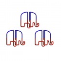 Logo Paper Clips | Republican Emblem Paper Clips | Promotional Gifts (1 dozen/set)