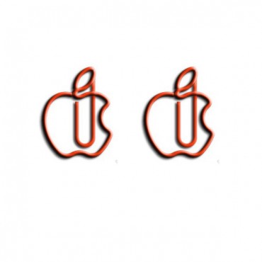 Logo Paper Clips | Mac Apple | Promotional Gifts (1 dozen/set)