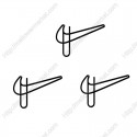 Logo Paper Clips | Nike Logo Paper Clips | Advertising Gifts (1 dozen/set)