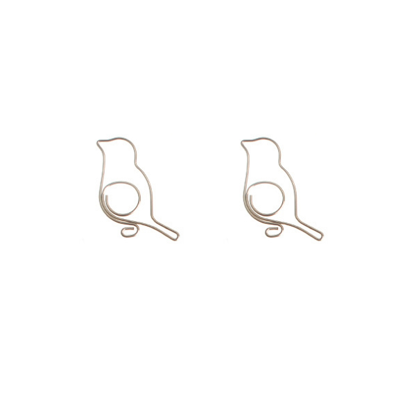 Bird Shaped Paper Clips | Birdie Paper Clips (1 dozen/lot)