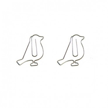 Bird Paper Clips | Birdie Shaped Paper Clips (1 dozen/lot)