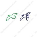 Bird Paper Clips | Eagle Paper Clips | Creative Stationery (1 dozen/lot)