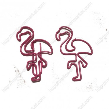 Bird Paper Clips | Flamingo Paper Clips | Cute Stationery (1 dozen/lot)