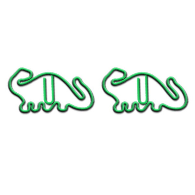 dinosaur paper clips
