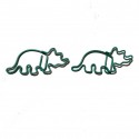 Dinosaur Paper Clips | Triceratops Paper Clips | Animal (1 dozen/lot)