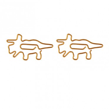 Dinosaur Paper Clips | Triceratops Shaped Paper Clips | Animal (1 dozen/lot)