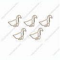 Animal Shaped Paper Clips | Duck Paper Clips | Promotional Gifts (1 dozen)