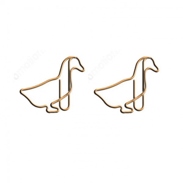 Animal Shaped Paper Clips | Duck Paper Clips | Promotional Gifts (1 dozen)