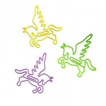 Animal Paper Clips | Pegasus Paper Clips | Business Gifts  (50mm;1 dozen/lot)