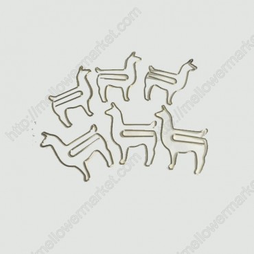 Animal Paper Clips | llama Paper Clips | Creative Gifts (1 dozen/lot)