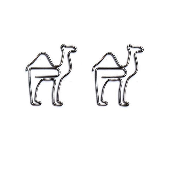 Animal Paper Clips | Camel Paper Clips | Creative Stationery (1 dozen)