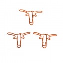 Animal Paper Clips | Ox Shaped Paper Clips | Ox Head (1 dozen/lot)