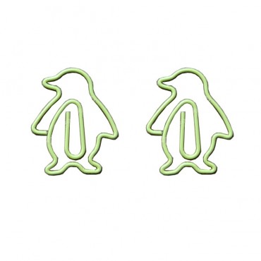 Animal Paper Clips | Penguin Shaped Paper Clips |  (1 dozen)
