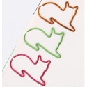 Animal Paper Clips | Cat Shaped Paper Clips (1 dozen)