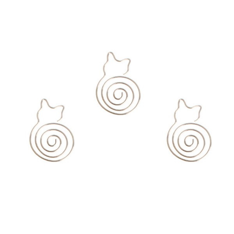 Animal Paper Clips | Cat Shaped Paper Clips | Business Gifts (1 dozen)