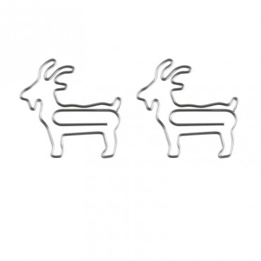 Animal Paper Clips | Goat Shaped Paper Clips | Business Gifts (1 dozen/lot)