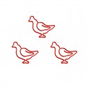 Animal Paper Clips | Hen Paper Clips | Creative Gifts (1 dozen)