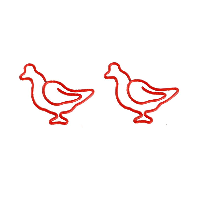 Animal Paper Clips | Hen Paper Clips | Creative Gifts (1 dozen)
