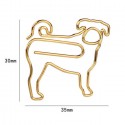 Animal Paper Clips | Dog Shaped Paper Clips | Business Gifts (1 dozen/lot)