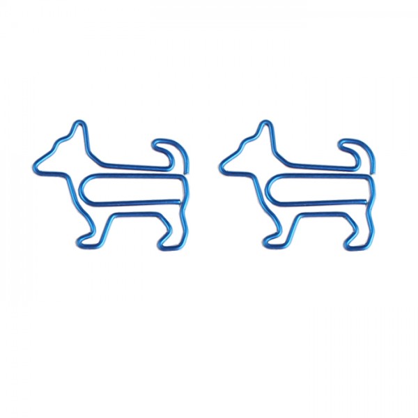 Animal Paper Clips | Dog Shaped Paper Clips | Creative Stationery (1 dozen/lot)