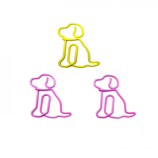 Animal Paper Clips | Dog Shaped Paper Clips | Business Gifts (1 dozen)