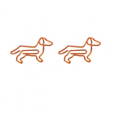 Animal Paper Clips | Dog Shaped Paper Clips | Creative Stationery (1 dozen)