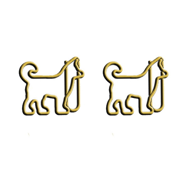 Animal Shaped Paper Clips | Dog Paper Clips | Cute Gifts (1 dozen)