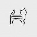 Animal Paper Clips | Cat Paper Clips | Creative Stationery (1 dozen)