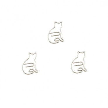 Animal Paper Clips | Cat Paper Clips | Creative Gifts (1 dozen)