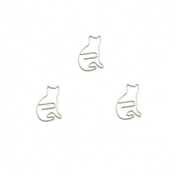Animal Paper Clips | Cat Paper Clips | Creative Gifts (1 dozen)