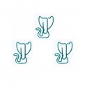 Animal Paper Clips | Cat Paper Clips | Creative Gifts (1 dozen)