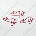 Animal Paper Clips | Mouse Paper Clips | Creative Stationery (1 dozen/lot)