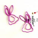 Animal Paper Clips | Rabbit Paper Clips | Creative Gifts (1 dozen)