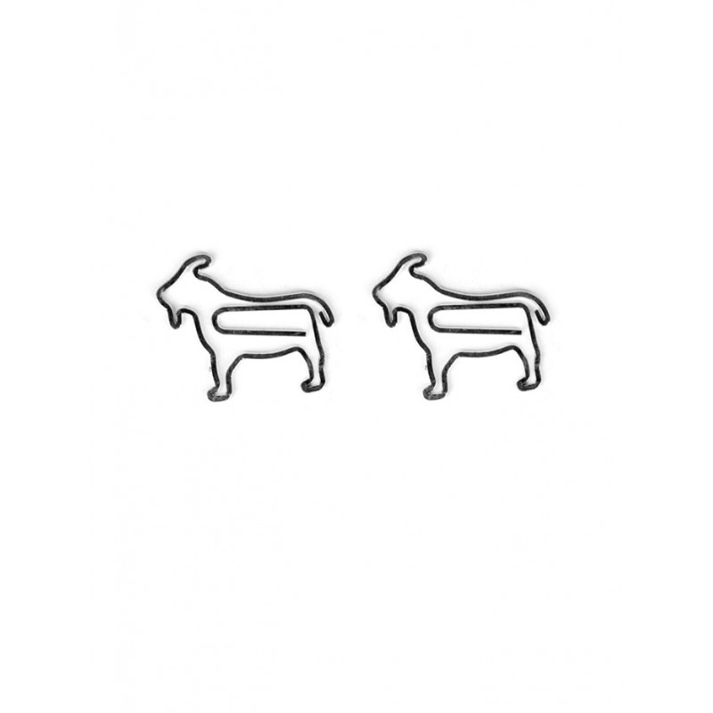 Animal Shaped Paper Clips | Goat Paper Clips | Business Gifts  (1 dozen)