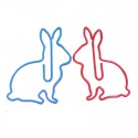 Animal Paper Clips | Rabbit Shaped Paper Clips (1 dozen)