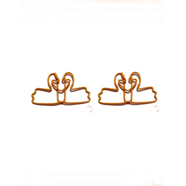 Logo Paper Clips | Swan Paper Clips | Promotional Gifts (1 dozen/lot)
