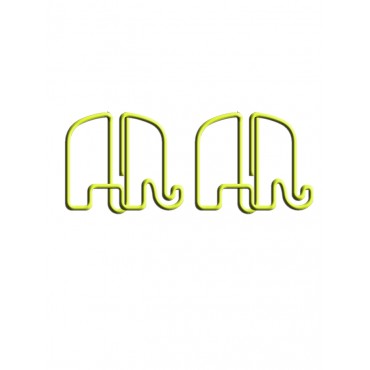 Animal Paper Clips | Elephant Shaped Paper Clips (1 dozen/lot)