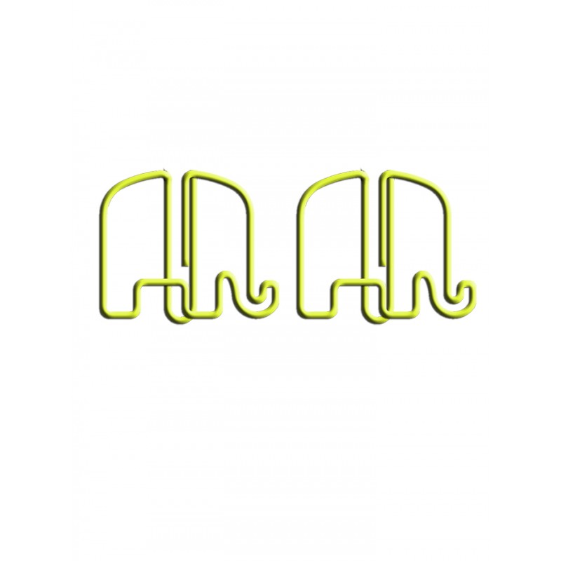 Animal Paper Clips | Elephant Shaped Paper Clips (1 dozen/lot)