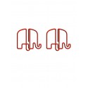 Animal Paper Clips | Elephant Shaped Paper Clips (1 dozen/lot)