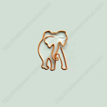 Animal Paper Clips | Elephant Shaped Paper Clips | Creative Gifts (1 dozen/lot)