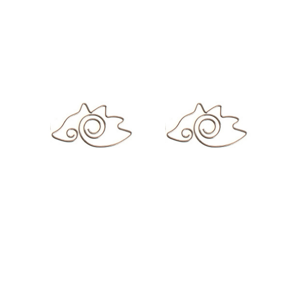 Animal Paper Clips | Hedgehog Paper Clips | Creative Stationery (1 dozen/lot)