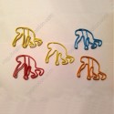 Animal Paper Clips | Monkey Shaped Paper Clips (1 dozen/lot)
