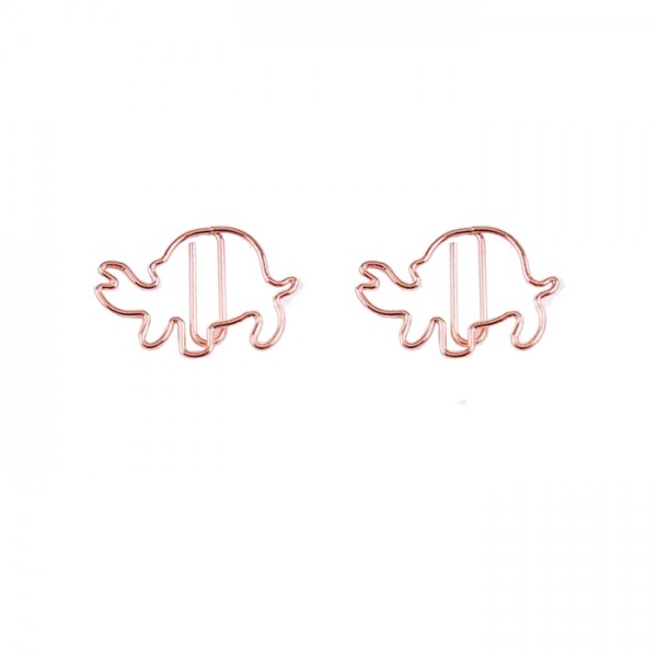 Animal Shaped Paper Clips | Tortoise Paper Clips | Creative Gifts (1 dozen)