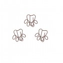 Animal Paper Clips | Bear Footprint Paper Clips | Creative Gifts (1 dozen)