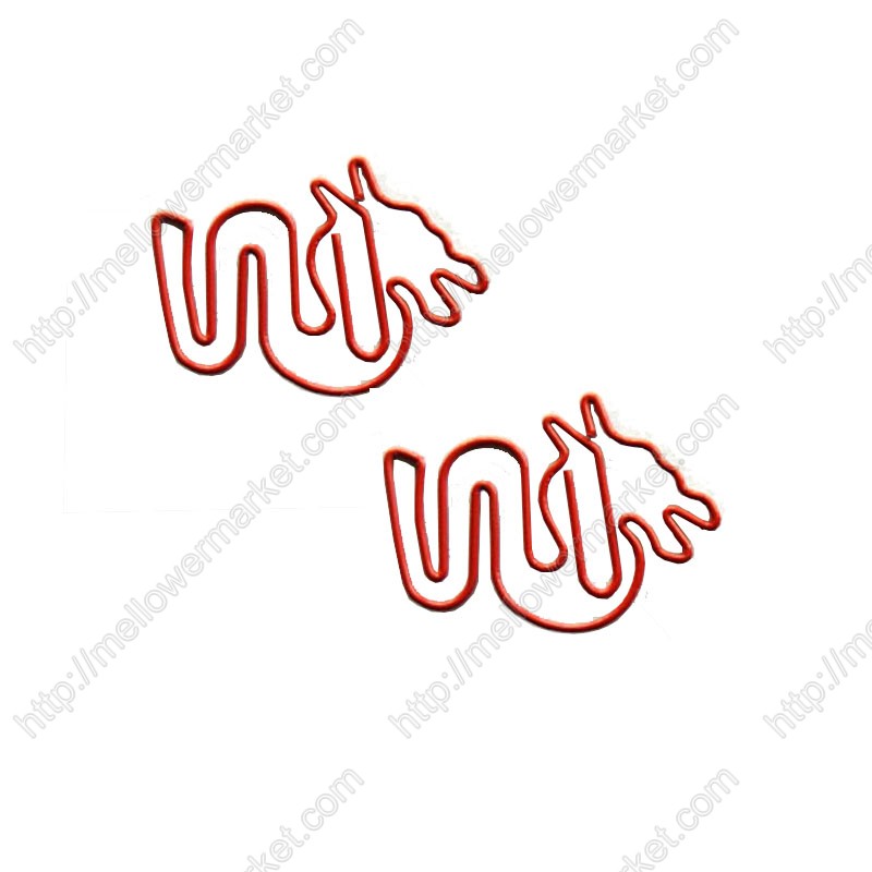 Animal Paper Clips | Dragon Paper Clips | Creative Gifts (1 dozen)