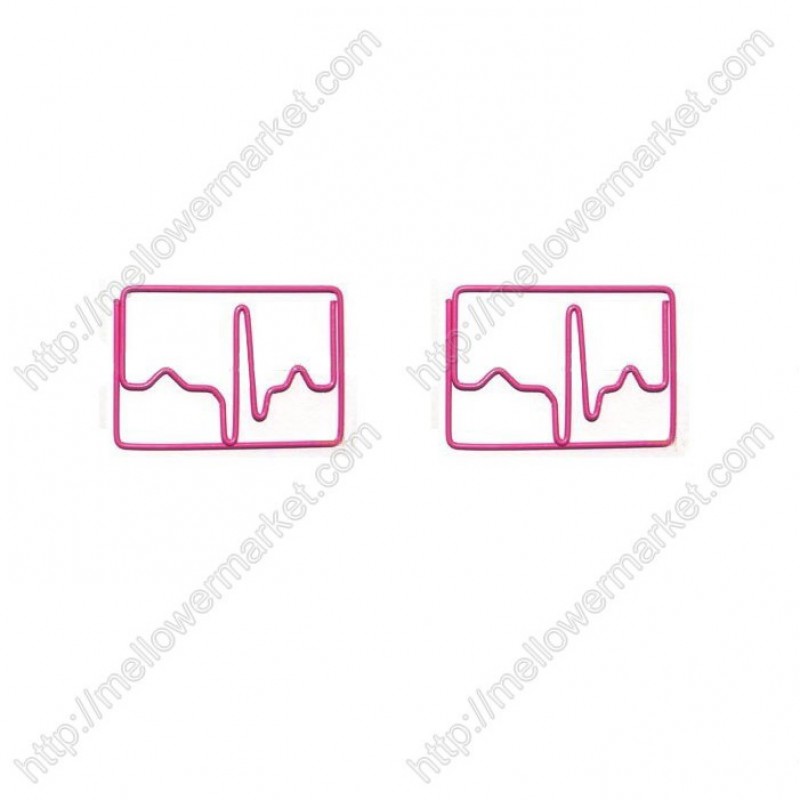 Body Parts Paper Clips | ECG Shaped Paper Clips | Business Gifts (1 dozen) 