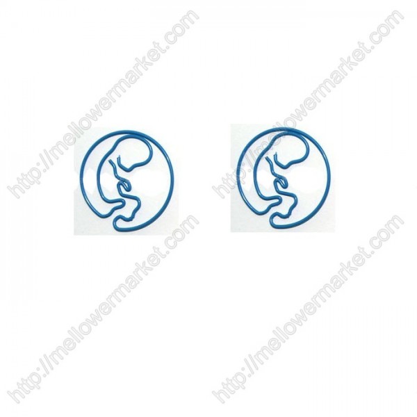 Body Parts Paper Clips | Fetus Shaped Paper Clips (1 dozen/lot) 