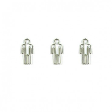 Body Parts Paper Clips | Man Shaped Paper Clips | Creative Gifts (1 dozen) 