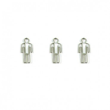 Body Parts Paper Clips | Man Shaped Paper Clips | Creative Gifts (1 dozen) 